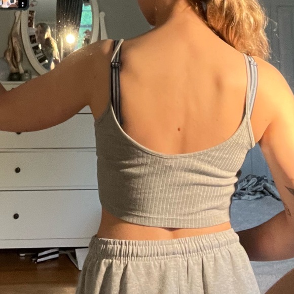 Topshop grey tank - Picture 2 of 2